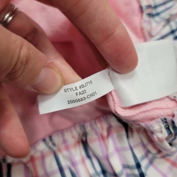 Crewcuts J crew Layered Sweater Pink Girls XL - Picture 5 of 7